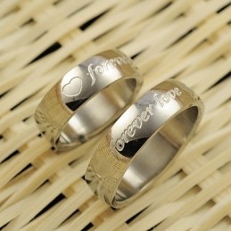 Anillo De Pareja Forever Love Right