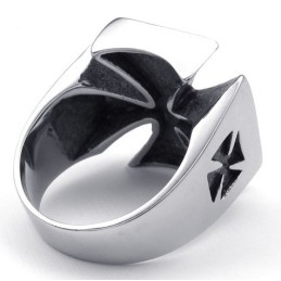 Anillo De Titanio De Excelente Calidad Y Colores Delicados De Construcción Racional