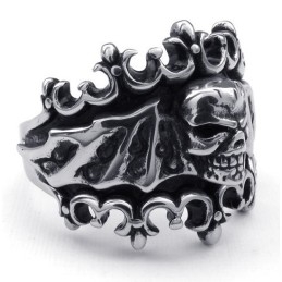 Anillo De Titanio Con Un Diseño Moderno Y Colores Brillantes Que Recibe Elogios De Los Clientes.