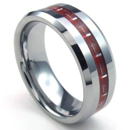 Anillo De Titanio De Calidad Con Un Diseño Elegante Y Colores Hermosos.