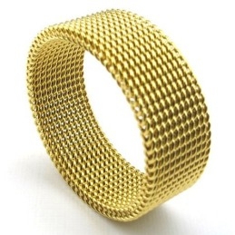 Anillo De Titanio De Alta Calidad, Elegante Y De Colores Hermosos.