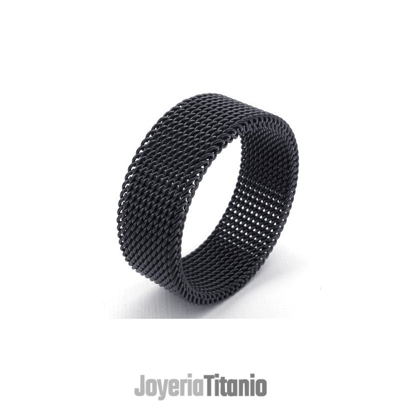 Anillo De Titanio De Alta Calidad Y Colores Delicados Para Su Selección