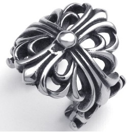 Anillo De Titanio De Excelente Calidad Y Varios Estilos Con Brillo De Color.