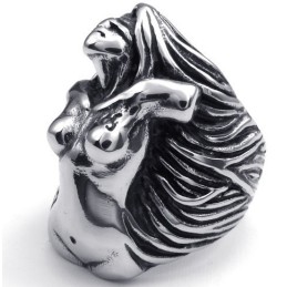Anillo De Titanio De Alta Calidad Con Diseño Atractivo Y Colores Delicados.