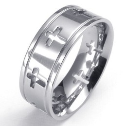 Hermoso Diseño, Color Brillante, Excelente Calidad, Anillo De Titanio.