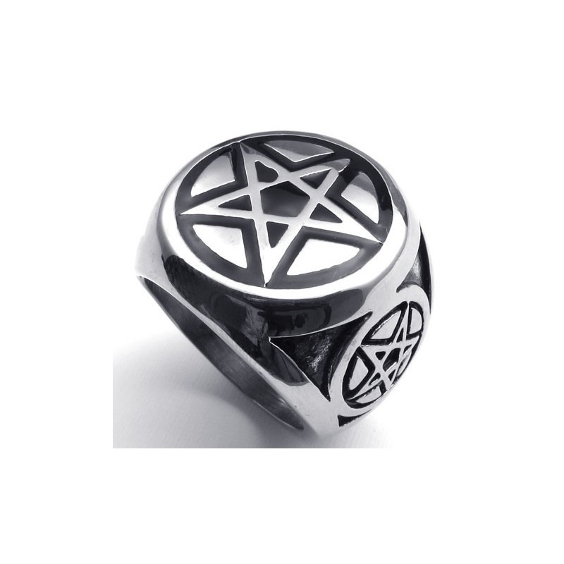 Anillo De Titanio De Calidad Confiable Con Brillo De Color Finamente Procesado