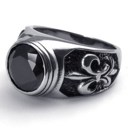 Anillo De Titanio De Diseño Lujoso Y Colores Delicados Que Recibe Elogios De Los Clientes.