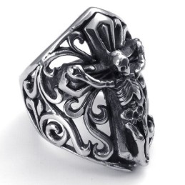 Anillo De Titanio De Alta Calidad Con Colores Delicados Y Tecnología Sofisticada