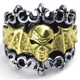 Anillo De Titanio De Fabricación Experta, Color Brillante Y Duradero.