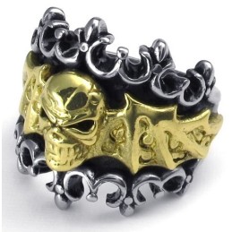 Anillo De Titanio De Fabricación Experta, Color Brillante Y Duradero.