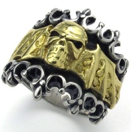 Anillo De Titanio De Fabricación Experta, Color Brillante Y Duradero.