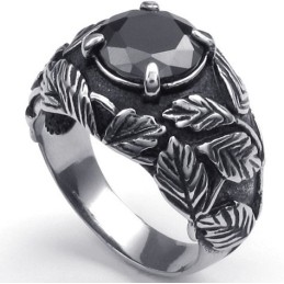 Anillo De Titanio De Calidad Superior Con Colores Delicados Y Forma Elegante