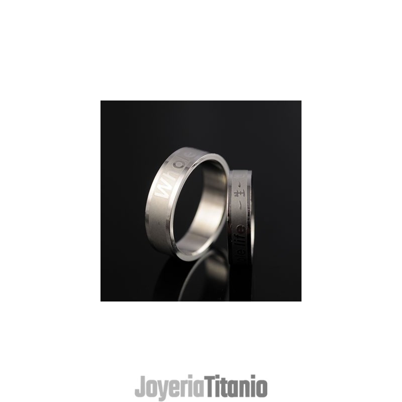 Anillo De Pareja Love You For Life Anillo De Pareja Love You For Life