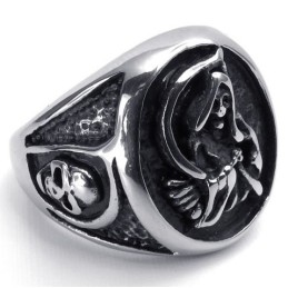 Anillo De Titanio De Calidad Superior Con Brillo De Color Para Su Selección