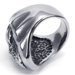 Fabricación Experta Y Brillo De Color Para Tener Una Reputación Duradera. Anillo De Titanio.