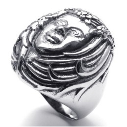 Anillo De Titanio De Última Tecnología, Color Brillante Y Excelente Calidad.