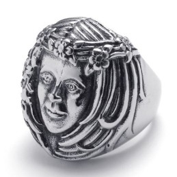 Anillo De Titanio De Última Tecnología, Color Brillante Y Excelente Calidad.