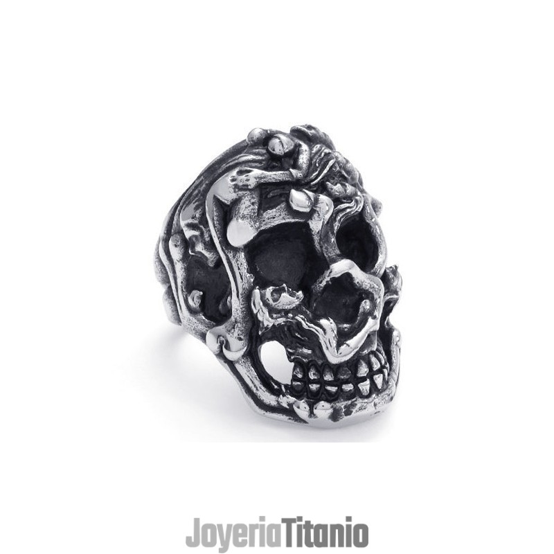 Anillo De Titanio De Calidad Estable, Con Brillo De Color Y Fabricación Experta Anillo De Titanio De Calidad Estable, Con Brillo De Color Y Fabricación Experta