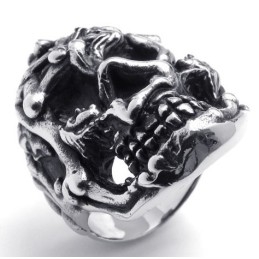 Anillo De Titanio De Calidad Estable, Con Brillo De Color Y Fabricación Experta
