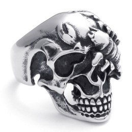 Anillo De Titanio De Calidad Estable, Con Diseño Profesional Y Brillo De Color.
