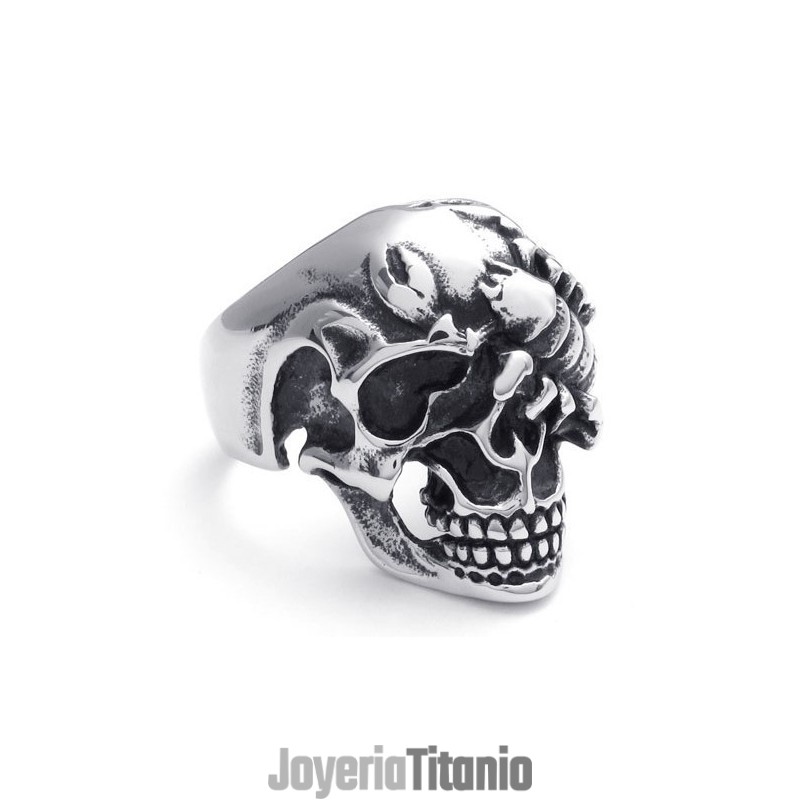 Anillo De Titanio De Calidad Estable, Con Diseño Profesional Y Brillo De Color.