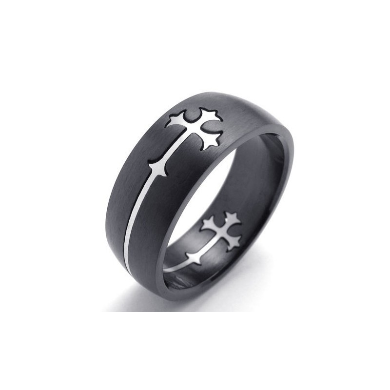 Anillo De Titanio De Alta Calidad Con Colores Delicados Y Diseño Hábil Anillo De Titanio De Alta Calidad Con Colores Delicados Y Diseño Hábil