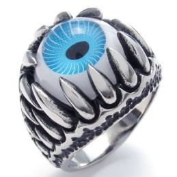Anillo De Titanio De Calidad Superior Con Brillo De Color Finamente Procesado