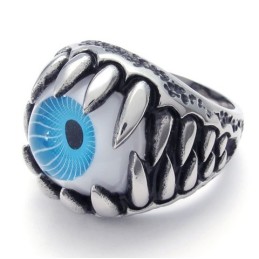 Anillo De Titanio De Calidad Superior Con Brillo De Color Finamente Procesado
