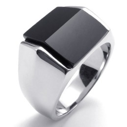 Anillo De Titanio De Excelente Calidad Y Brillo De Color De Construcción Racional