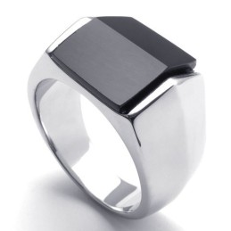 Anillo De Titanio De Excelente Calidad Y Brillo De Color De Construcción Racional
