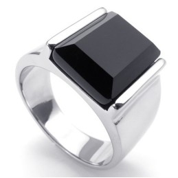 Anillo De Titanio De Calidad Estable Con Brillo De Color En Varios Estilos