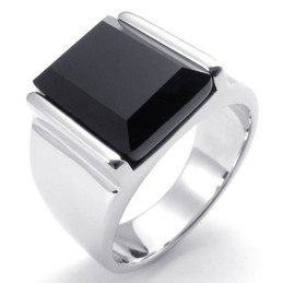 Anillo De Titanio De Calidad Estable Con Brillo De Color En Varios Estilos