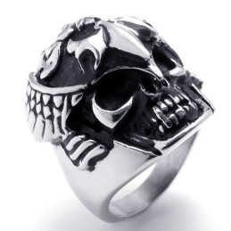 Anillo De Titanio De Alta Calidad Con Diseño Moderno Y Colores Delicados
