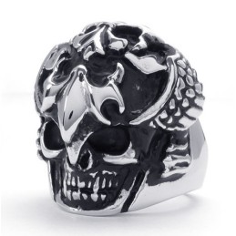 Anillo De Titanio De Alta Calidad Con Diseño Moderno Y Colores Delicados