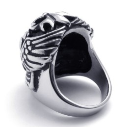 Anillo De Titanio De Alta Calidad Con Diseño Moderno Y Colores Delicados