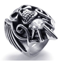 Anillo De Titanio Con Una Amplia Variedad De Colores Brillantes Y Finamente Procesados