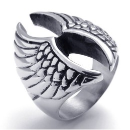 Anillo De Titanio De Excelente Calidad, Diseño Profesional Y Brillo De Color.