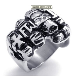 Anillo De Titanio De Diseño Moderno Y Colores Delicados: La Reina De La Calidad.