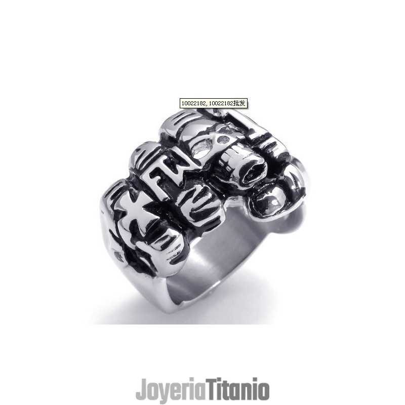 Anillo De Titanio De Diseño Moderno Y Colores Delicados: La Reina De La Calidad.