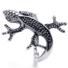 Anillo De Titanio Con Un Diseño Atractivo Y Colores Delicados Para Una Larga Historia.