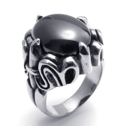 Anillo De Titanio De Excelente Calidad, Con Un Diseño Lujoso Y Colores Delicados.