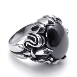 Anillo De Titanio De Excelente Calidad, Con Un Diseño Lujoso Y Colores Delicados.