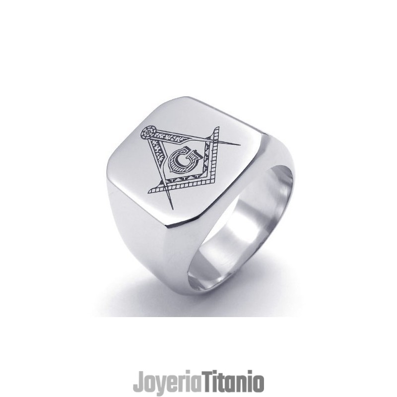 Anillo De Titanio De Renombre Mundial Con Forma Elegante, Color Brillante