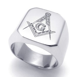 Anillo De Titanio De Renombre Mundial Con Forma Elegante, Color Brillante