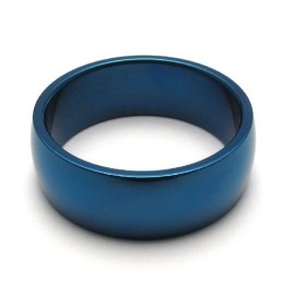 Anillo De Titanio De Excelente Calidad Con Un Diseño Elegante Y Colores Hermosos.