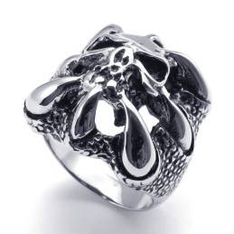 Anillo De Titanio De Colores Delicados Y Finamente Procesados Que Le Otorga Una Larga Reputación.