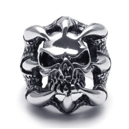 Anillo De Titanio De Colores Delicados Y Finamente Procesados Que Le Otorga Una Larga Reputación.