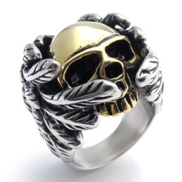 Anillo De Titanio De Calidad Superior Con Diseño Moderno Y Brillo De Color