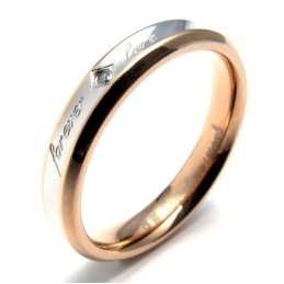 Hermoso Diseño Hermoso En Colores El Anillo De Titanio Reina De Calidad
