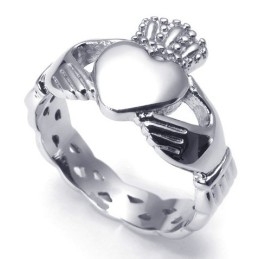 Hermoso Diseño, Color Brillante, El Anillo De Titanio De La Reina De La Calidad.